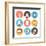 Mobile Communication Flat Icons Set-bloomua-Framed Art Print