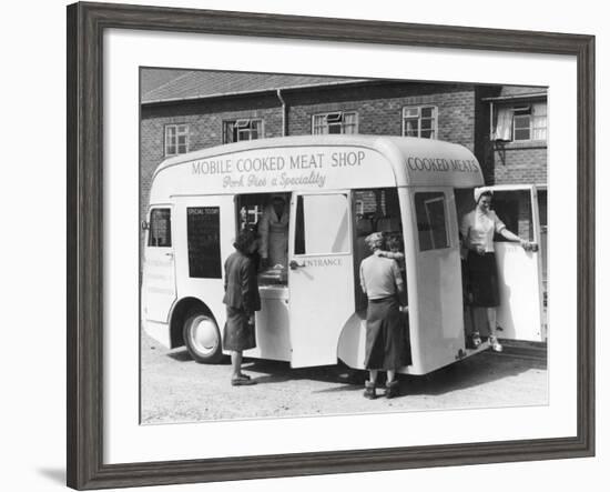 Mobile Cooked Meat Shop Specialising in Pork Pies in Kidderminster--Framed Photographic Print