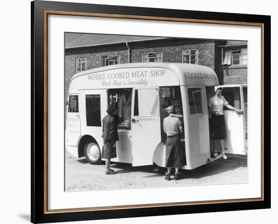 Mobile Cooked Meat Shop Specialising in Pork Pies in Kidderminster-null-Framed Photographic Print