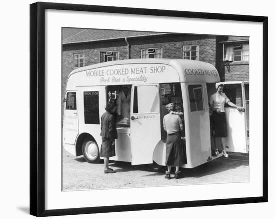 Mobile Cooked Meat Shop Specialising in Pork Pies in Kidderminster-null-Framed Photographic Print