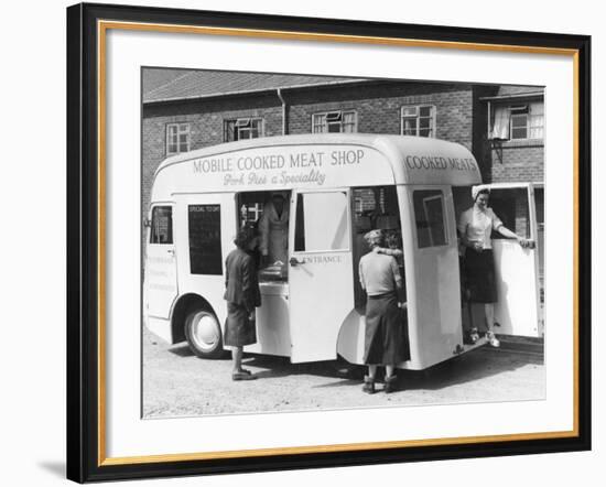 Mobile Cooked Meat Shop Specialising in Pork Pies in Kidderminster-null-Framed Photographic Print