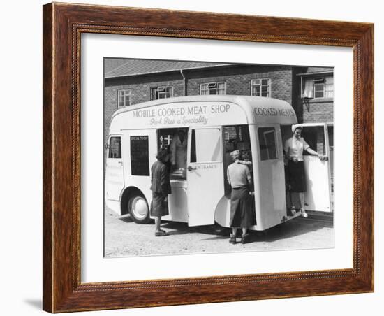 Mobile Cooked Meat Shop Specialising in Pork Pies in Kidderminster-null-Framed Photographic Print