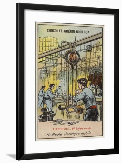 Mobile Electric Grindstone-null-Framed Giclee Print