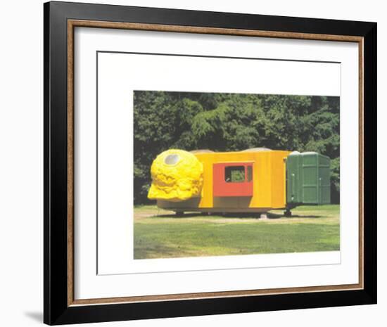 Mobile Home for Kroller Muller, c.1995-Joep Van Lieshout-Framed Art Print