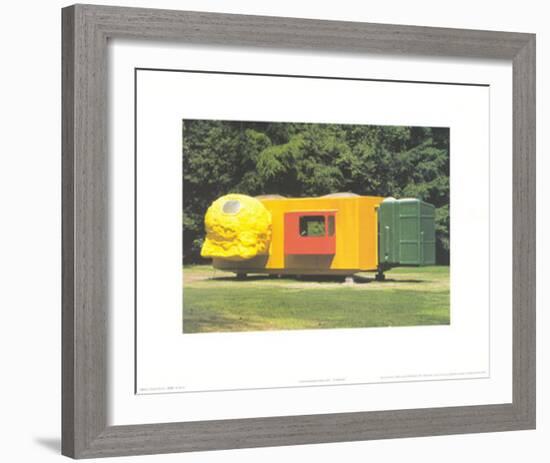 Mobile Home for Kroller Muller, c.1995-Joep Van Lieshout-Framed Art Print