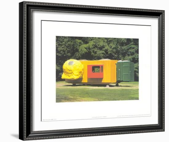 Mobile Home for Kroller Muller, c.1995-Joep Van Lieshout-Framed Art Print