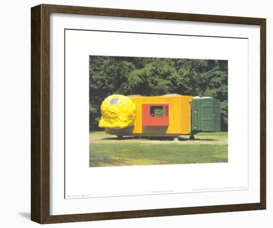 Mobile Home for Kroller Muller, c.1995-Joep Van Lieshout-Framed Art Print