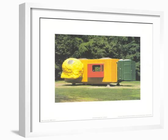 Mobile Home for Kroller Muller, c.1995-Joep Van Lieshout-Framed Art Print