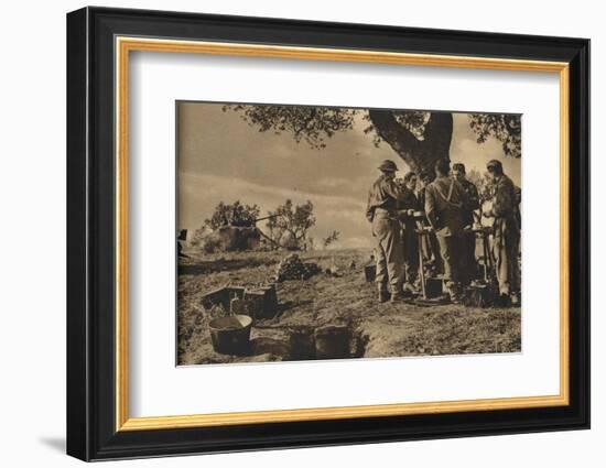 'Mobility and Fire Power in Italy', 1943-44-Unknown-Framed Photographic Print