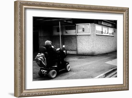 Mobility Scooter-Rory Garforth-Framed Photographic Print