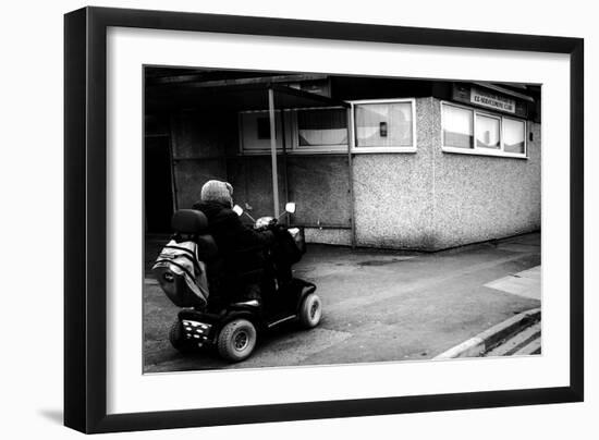 Mobility Scooter-Rory Garforth-Framed Photographic Print