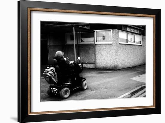 Mobility Scooter-Rory Garforth-Framed Photographic Print