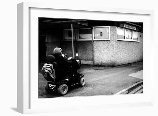Mobility Scooter-Rory Garforth-Framed Photographic Print