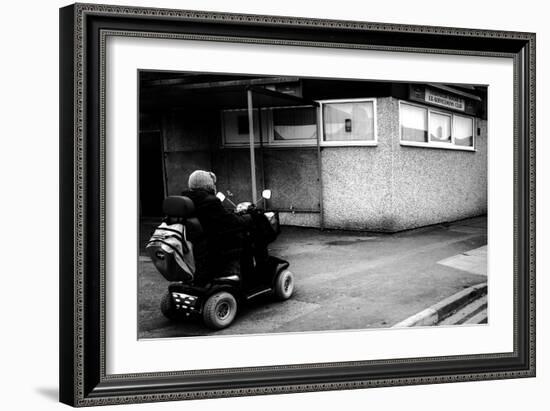 Mobility Scooter-Rory Garforth-Framed Photographic Print