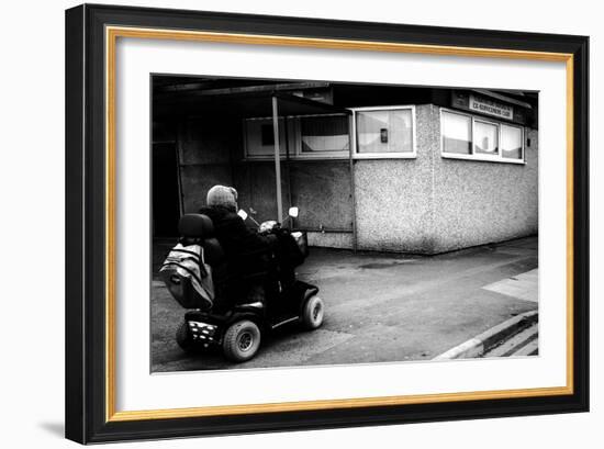 Mobility Scooter-Rory Garforth-Framed Photographic Print