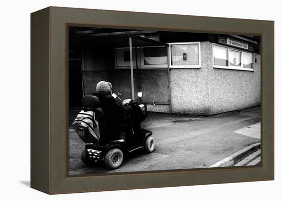 Mobility Scooter-Rory Garforth-Framed Premier Image Canvas