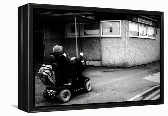 Mobility Scooter-Rory Garforth-Framed Premier Image Canvas