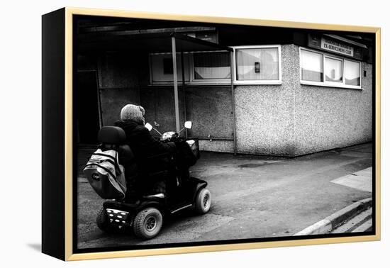 Mobility Scooter-Rory Garforth-Framed Premier Image Canvas