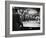 Mobsters Meeting around Pool Table-null-Framed Photo