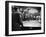 Mobsters Meeting around Pool Table-null-Framed Photo