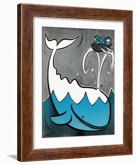 Moby Dick - Child Life-Keller-Framed Giclee Print