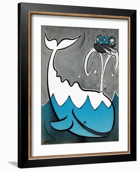 Moby Dick - Child Life-Keller-Framed Giclee Print