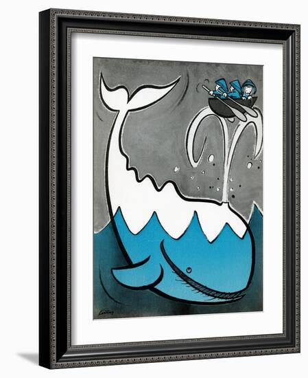 Moby Dick - Child Life-Keller-Framed Giclee Print
