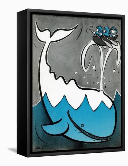 Moby Dick - Child Life-Keller-Framed Premier Image Canvas