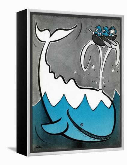 Moby Dick - Child Life-Keller-Framed Premier Image Canvas