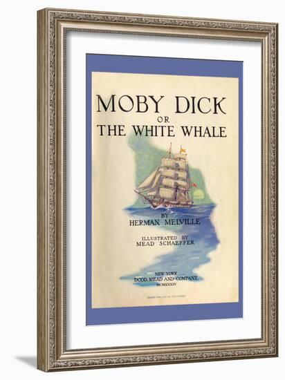 Moby Dick or The White Whale-null-Framed Art Print