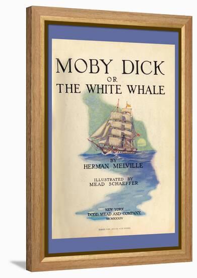 Moby Dick or The White Whale-null-Framed Stretched Canvas