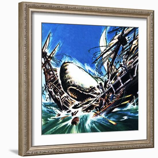 Moby Dick's Revenge-Wilf Hardy-Framed Giclee Print