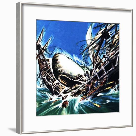 Moby Dick's Revenge-Wilf Hardy-Framed Giclee Print