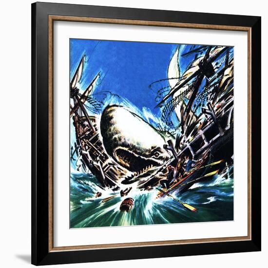Moby Dick's Revenge-Wilf Hardy-Framed Giclee Print