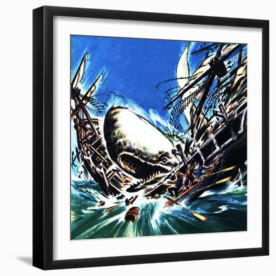 Moby Dick's Revenge-Wilf Hardy-Framed Giclee Print