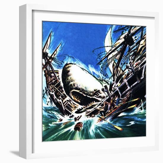 Moby Dick's Revenge-Wilf Hardy-Framed Giclee Print