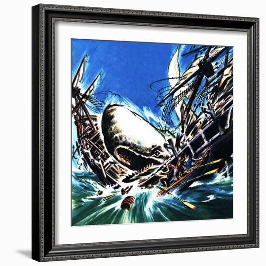 Moby Dick's Revenge-Wilf Hardy-Framed Giclee Print