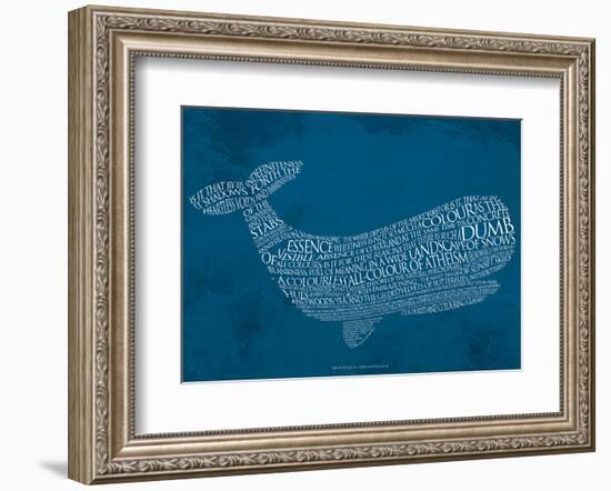 Moby Dick-null-Framed Giclee Print