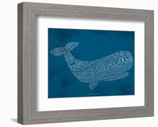 Moby Dick-null-Framed Giclee Print