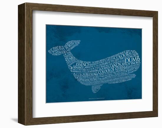 Moby Dick-null-Framed Giclee Print