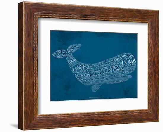 Moby Dick-null-Framed Giclee Print