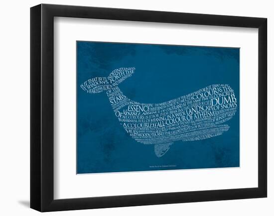 Moby Dick-null-Framed Giclee Print