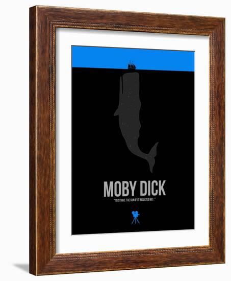 Moby Dick-David Brodsky-Framed Art Print