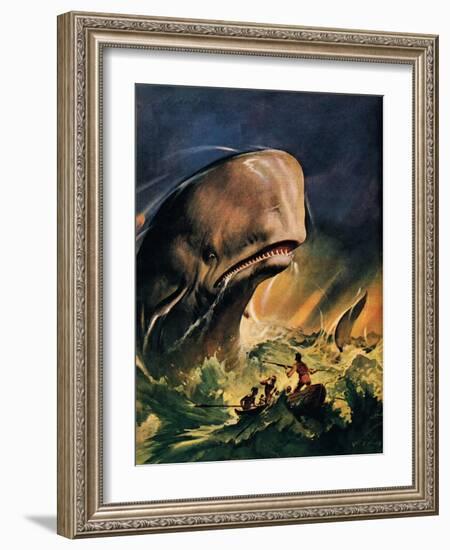 Moby Dick-James Edwin Mcconnell-Framed Giclee Print