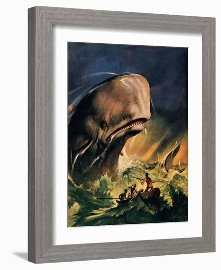 Moby Dick-James Edwin Mcconnell-Framed Giclee Print