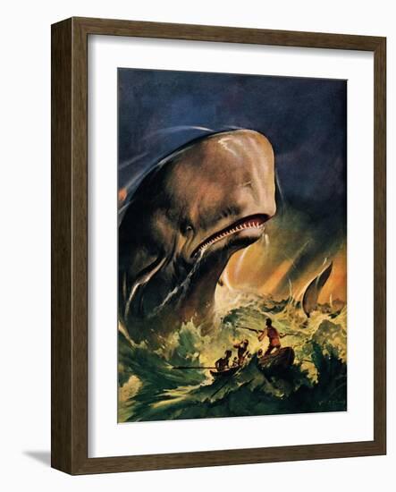 Moby Dick-James Edwin Mcconnell-Framed Giclee Print