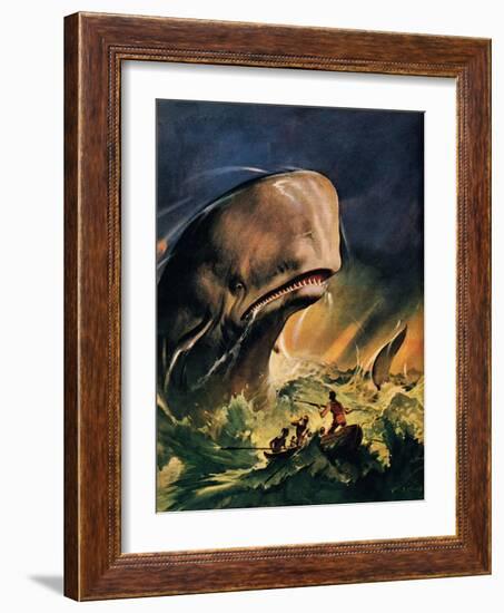 Moby Dick-James Edwin Mcconnell-Framed Giclee Print
