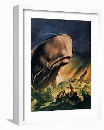 Moby Dick-James Edwin Mcconnell-Framed Giclee Print