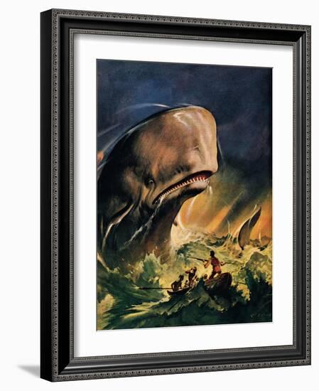 Moby Dick-James Edwin Mcconnell-Framed Giclee Print