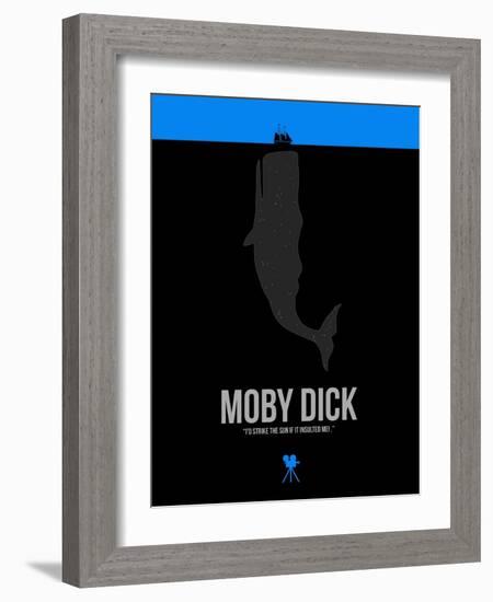 Moby Dick-David Brodsky-Framed Art Print